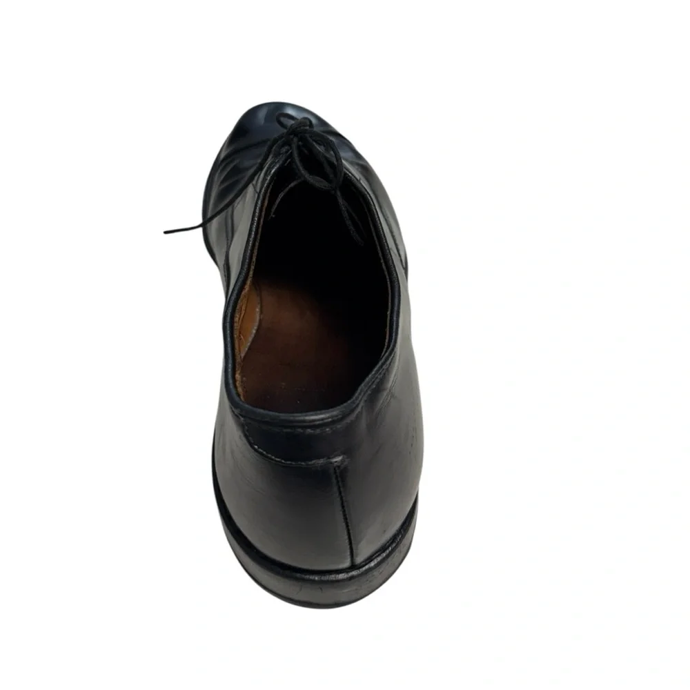 Allen Edmunds Park Avenue Cap Toe Oxford Black Leather Men's Dress Shoe Sz.10.5